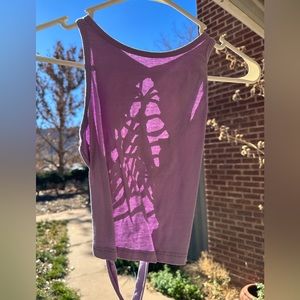 Festival top with rouched back